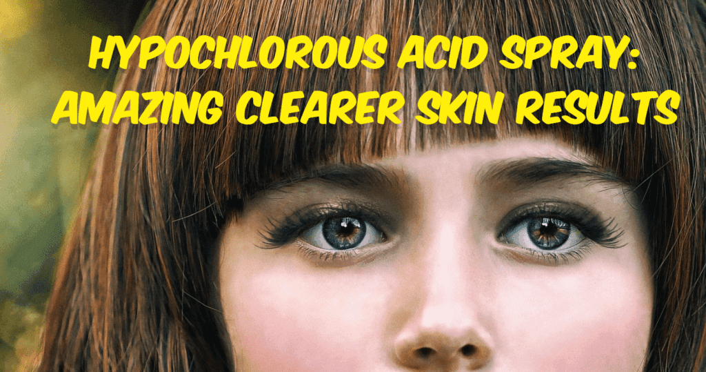 Hypochlorous acid spray may seem scary, but do not let the name of the chemical compound scare you! This is a must-have skincare product as it is very effective for people with acne, red skin and skin that is not uniform in color. Now let’s take a closer look at why this antibacterial spray is turning into a must-have for so many people who are into skincare.What is Hypochlorous Acid?Hypochlorous acid is a mild yet potent chemical that your own immune system creates to combat bacteria. When applied to the skin, it replicates this natural barrier, providing anti-bacterial and anti-inflammatory properties without the irritation of over-the-counter acne products.