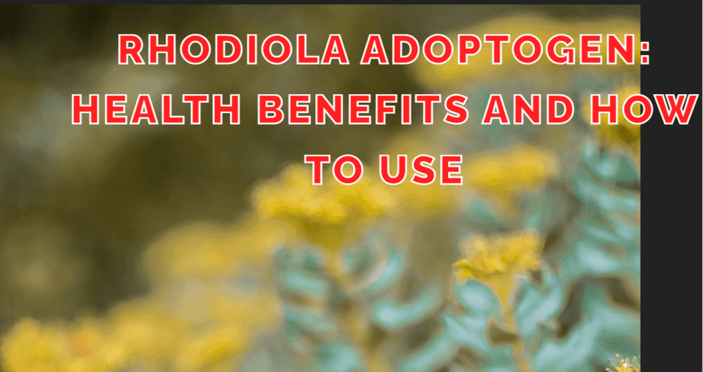 Rhodiola Adoptogen: Health Benefits and How to Use Rhodiola is a stimulating adaptogen (only red ginseng is more stimulating) but not a nourishing one. It has significant benefits for the nervous system, and it has been shown to enhance alertness, reduce fatigue, improve memory, and relieve depression.I regularly use rhodiola for people with deficient (asthenic) depression or stagnant depression, for altitude sickness (used with cordyceps, reishi, and holy basil), and for adult attention deficit hyperactivity disorder (ADHD) as well as to help people recover from head trauma injury. For head trauma injuries, I combine it with gotu kola, bacopa, white peony, standardized ginkgo extract, holy basil, or Chinese polygala.