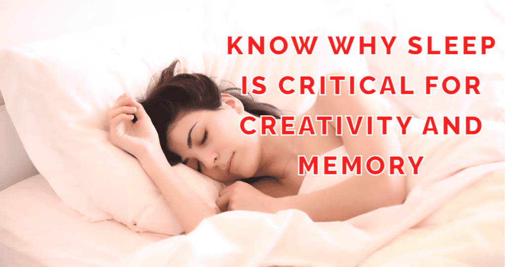  we need sleep before learning to prepare our brain to lay down those new memory traces.