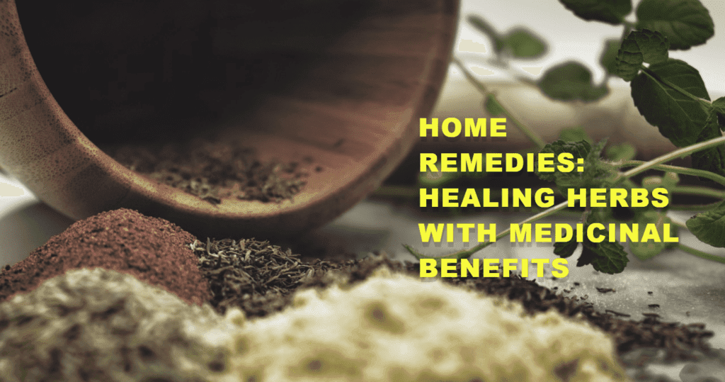 Home Remedies: Healing Herbs with Medicinal Benefits 