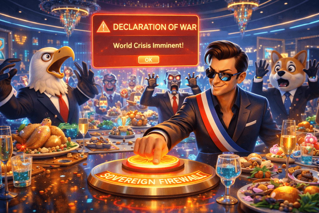 The Metaverse Embassy: A State Dinner Where the Canapés Are Code and the Conflicts Are Real