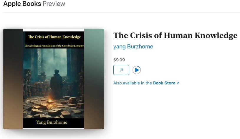 Audio book The Crisis of Human Knowledge 