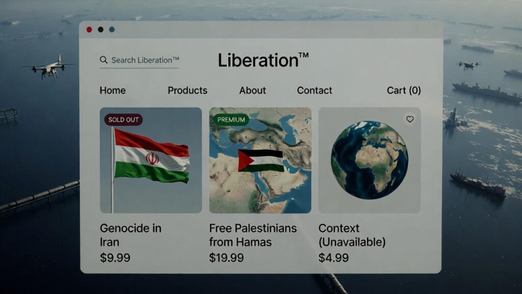Genocide in Iran™ vs Freeing Palestinians from Hamas®